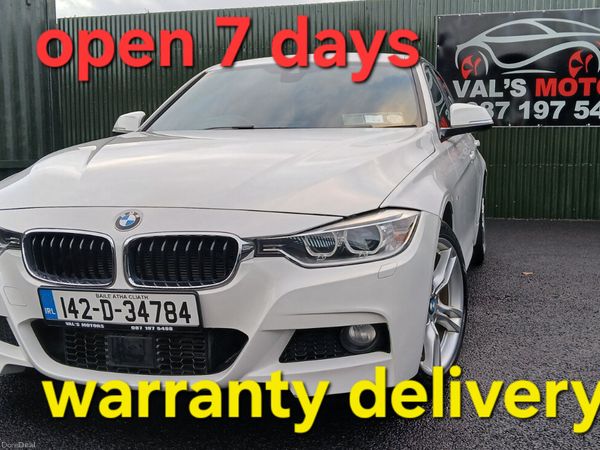 BMW 3-Series Saloon, Diesel, 2014, White