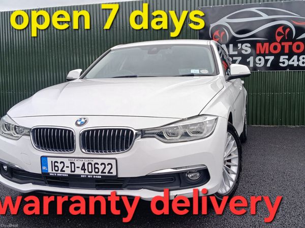 BMW 3-Series Saloon, Diesel, 2016, White