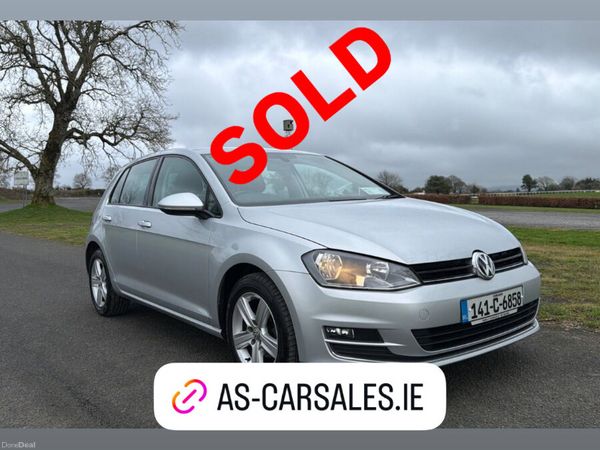 Volkswagen Golf Estate, Diesel, 2014, Silver