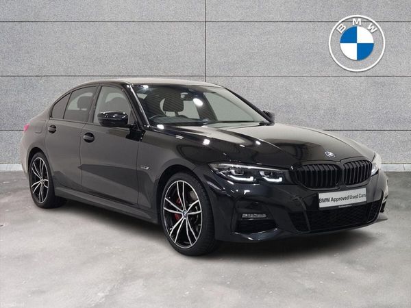BMW 3-Series Saloon, Petrol Plug-in Hybrid, 2021, Black