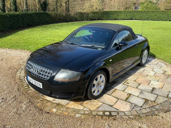 Audi TT Convertible, Petrol, 2004, Black