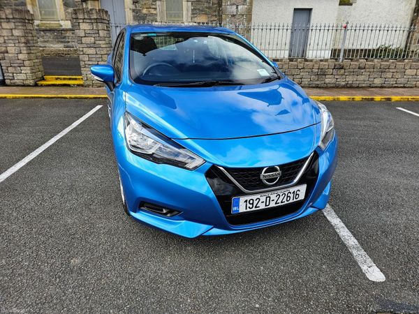 Nissan Micra Hatchback, Petrol, 2019, Blue