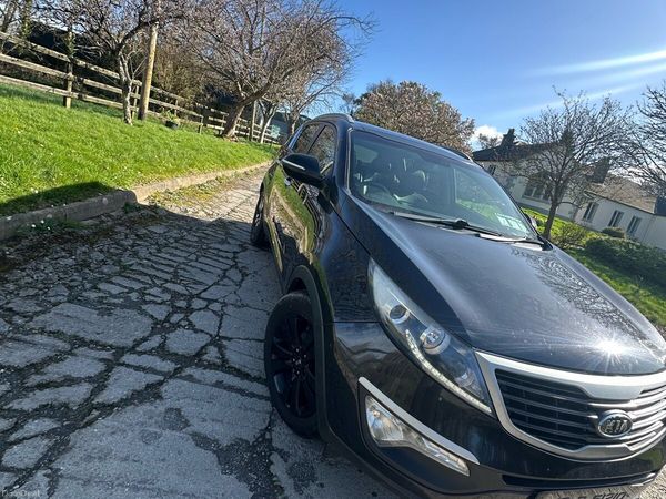 Kia Sportage SUV, Diesel, 2012, Black