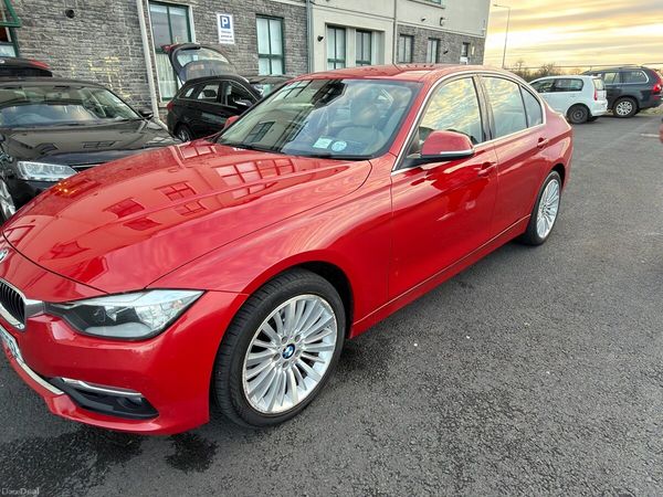 BMW 3-Series Saloon, Diesel, 2016, Red