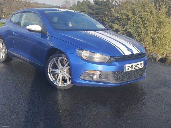 Volkswagen Scirocco Hatchback, Diesel, 2012, Blue