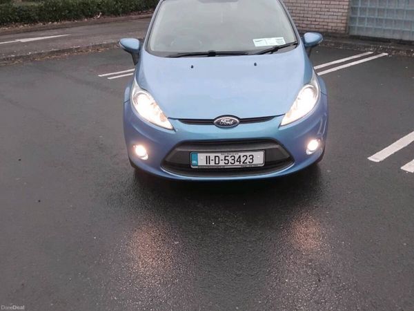 Ford Fiesta Hatchback, Petrol, 2011, Blue