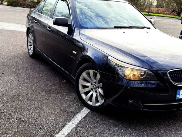 BMW 5-Series Saloon, Diesel, 2008, Black