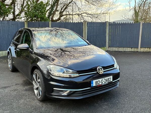 Volkswagen Golf Hatchback, Diesel, 2018, Black