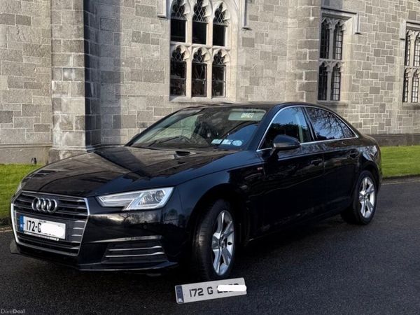 Audi A4 Saloon, Petrol, 2017, Black