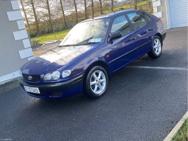 Toyota Corolla Hatchback, Petrol, 2001, Blue