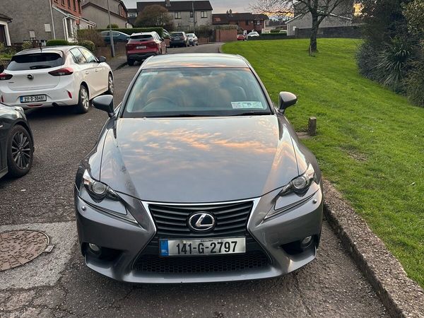 Lexus IS Saloon, Petrol Hybrid, 2014, Grey