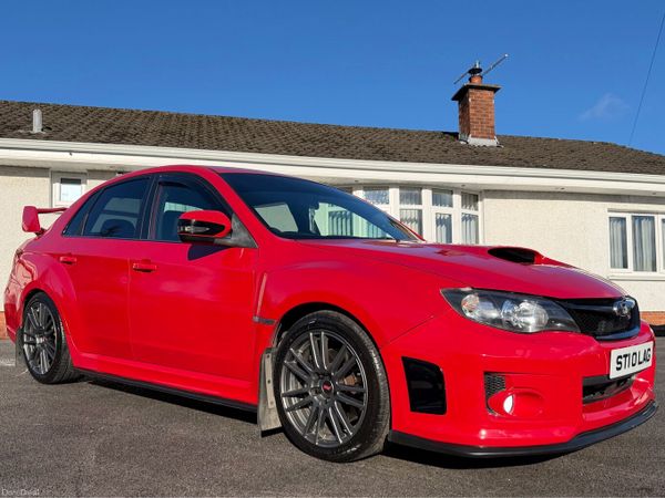 Subaru Impreza Saloon, Petrol, 2010, Red