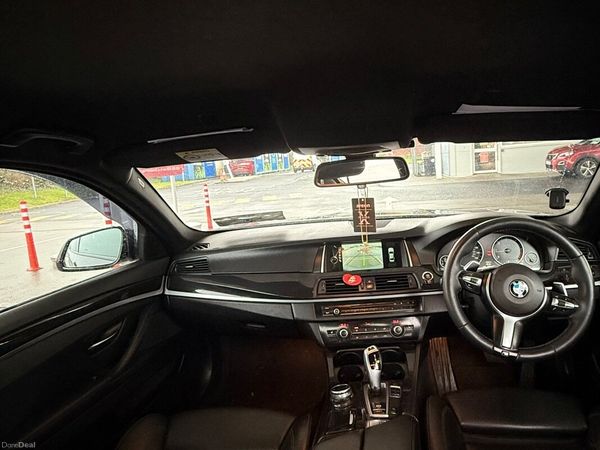 BMW 5-Series Saloon, Diesel, 2014, Black
