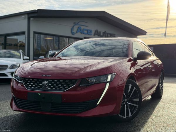 Peugeot 508 Saloon, Diesel, 2019, Red