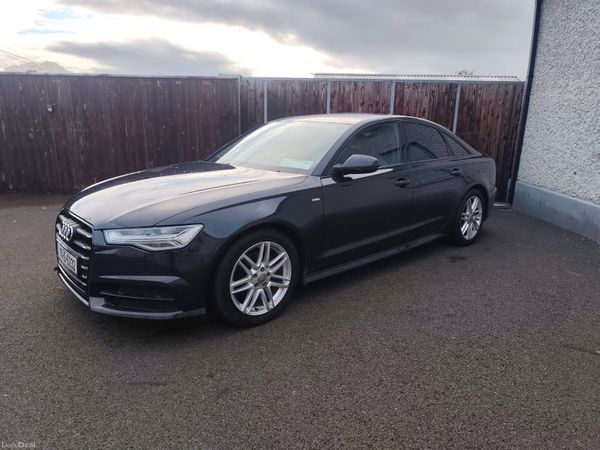 Audi A6 Saloon, Diesel, 2017, Blue