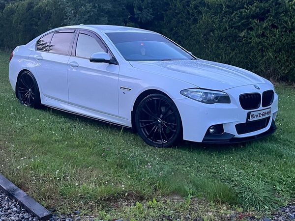 BMW 5-Series Saloon, Diesel, 2015, White