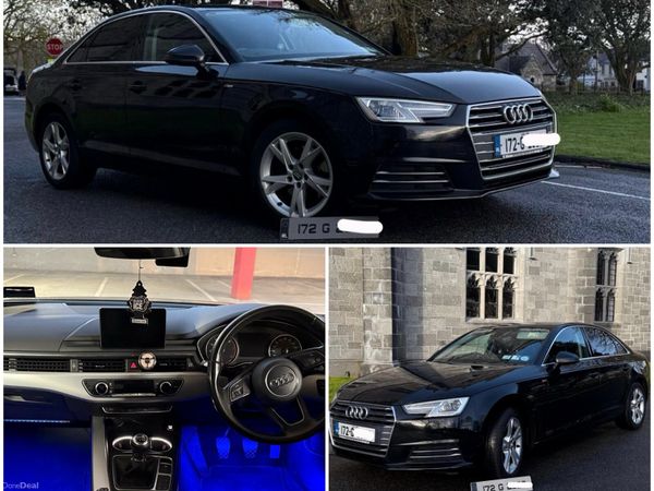 Audi A4 Saloon, Petrol, 2017, Black