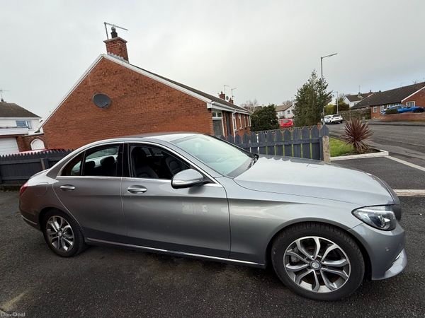 Mercedes-Benz C-Class Saloon, Diesel, 2015, Silver