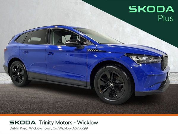 Skoda Enyaq SUV, Electric, 2024, Blue