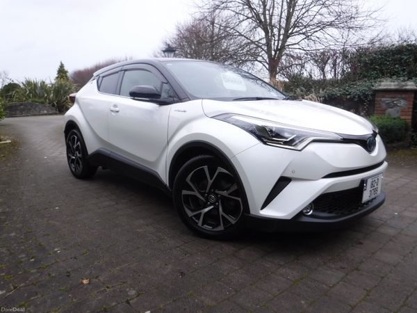 Toyota C-HR Hatchback, Petrol Hybrid, 2018, White