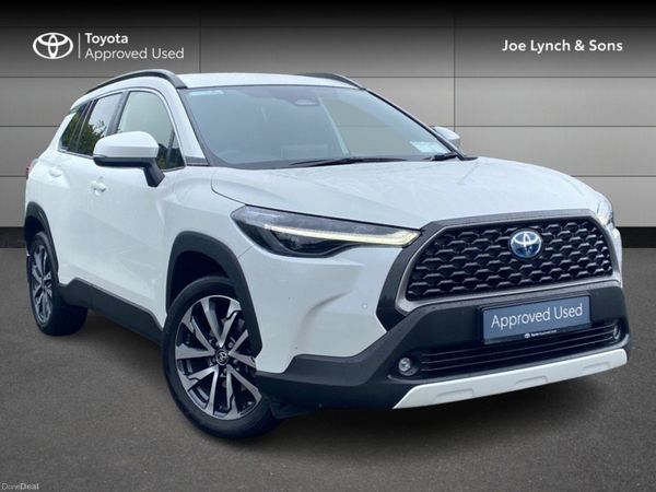 Toyota Corolla Cross Hatchback, Petrol Hybrid, 2024, White