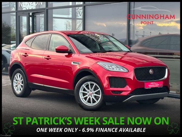 Jaguar E-Pace SUV, Diesel, 2019, Red