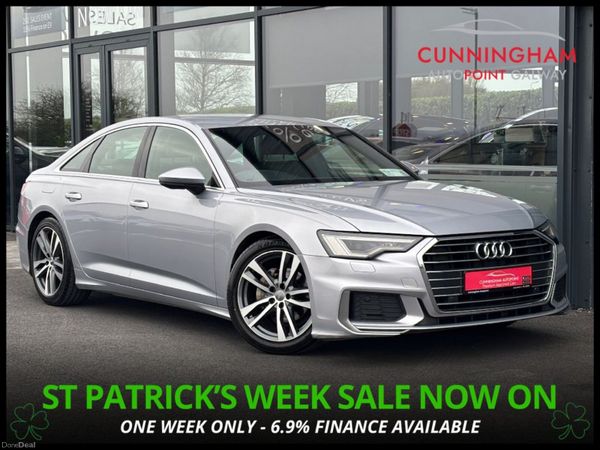 Audi A6 Saloon, Diesel, 2019, Silver
