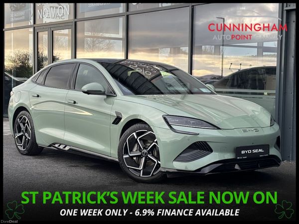 BYD SEAL Saloon, Electric, 2025, Green