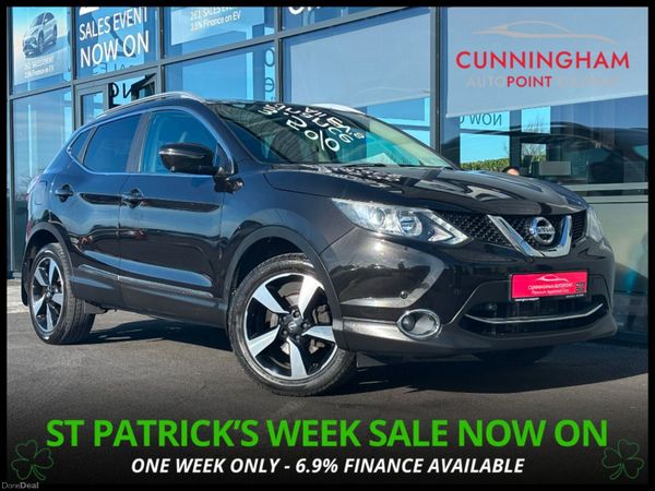 Nissan Qashqai MPV, Petrol, 2017, Black