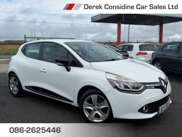 Renault Clio Hatchback, Petrol, 2016, White