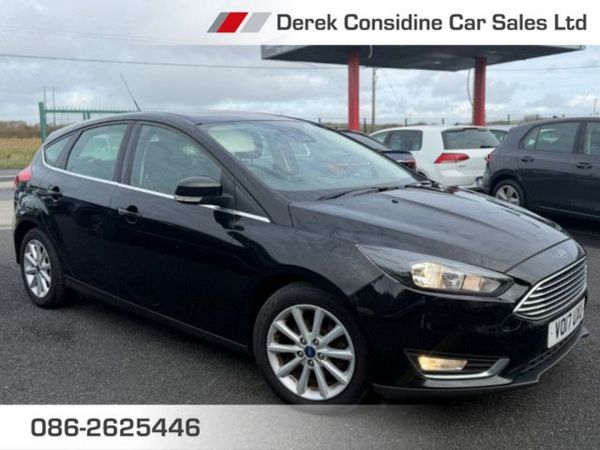 Ford Focus Hatchback, Diesel, 2017, Black