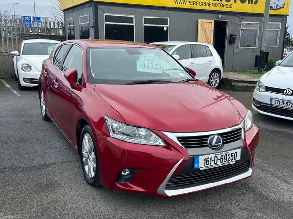Lexus CT Hatchback, Petrol Hybrid, 2016, Red