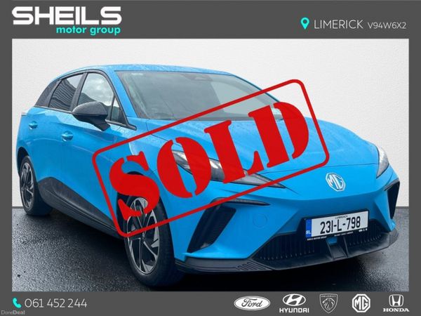 MG MG4 Hatchback, Electric, 2023, Blue