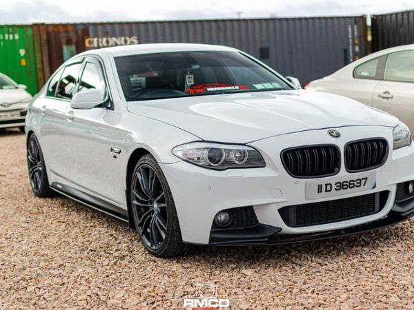 BMW 5-Series Saloon, Diesel, 2011, White