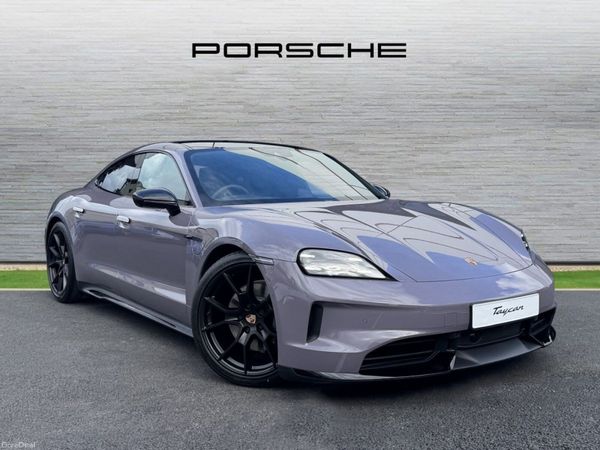 Porsche Taycan Saloon, Electric, 2026, Purple