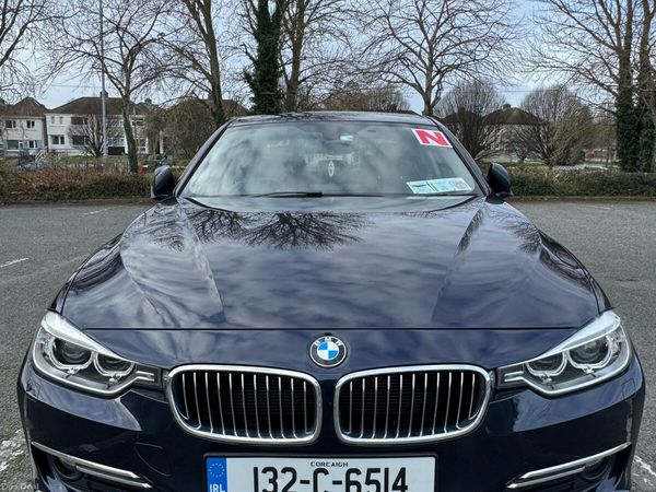 BMW 3-Series Saloon, Diesel, 2013, Blue