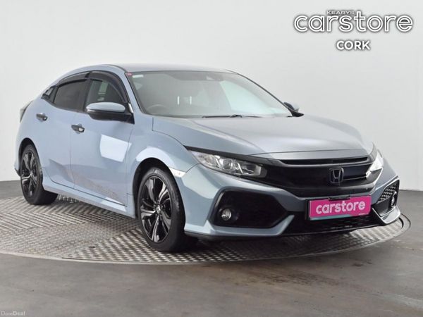 Honda Civic Hatchback, Petrol, 2018, Grey