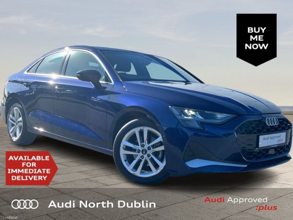 Audi A3 Saloon, Petrol, 2024, Blue