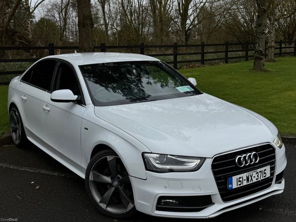 Audi A4 Saloon, Diesel, 2015, White