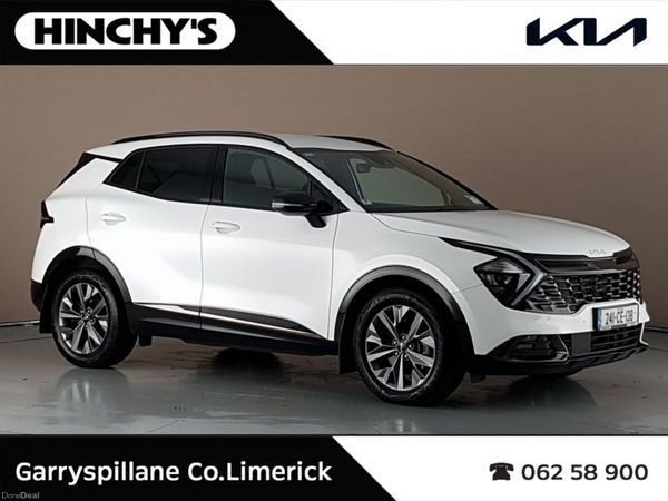 Kia Sportage SUV, Petrol Hybrid, 2024, White