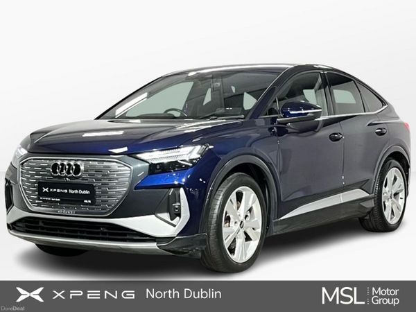 Audi Q4 e-tron SUV, Electric, 2024, Blue