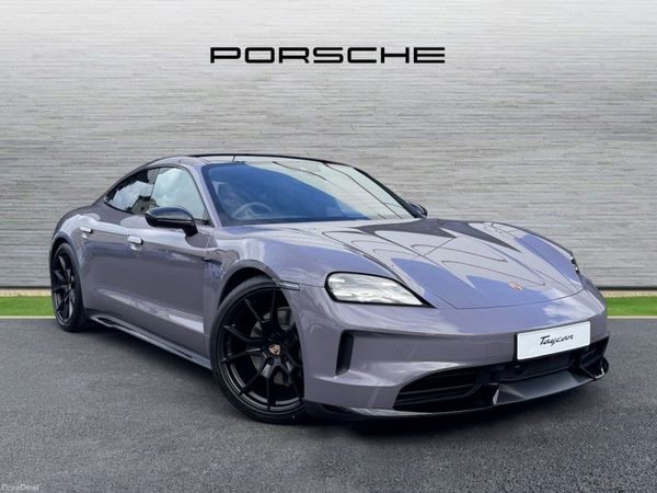 Porsche Taycan Saloon, Electric, 2026, Purple