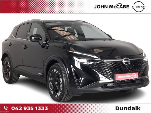 Nissan Qashqai MPV, Petrol Hybrid, 2025, Black
