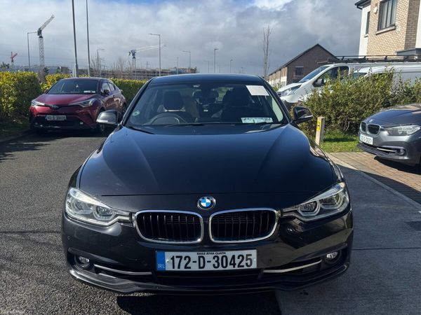 BMW 3-Series Saloon, Petrol Plug-in Hybrid, 2017, Black