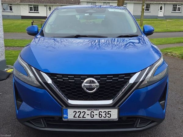 Nissan Qashqai MPV, Petrol, 2022, Blue