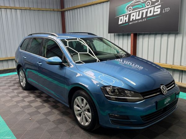 Volkswagen Golf Estate, Petrol, 2016, Blue