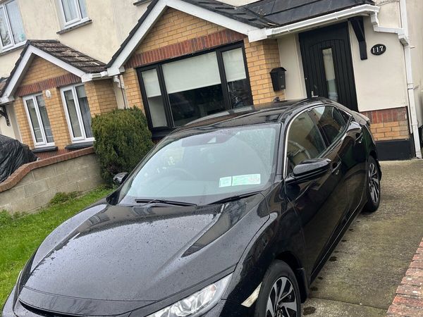 Honda Civic Hatchback, Petrol, 2018, Black
