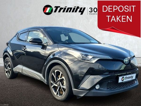 Toyota C-HR SUV, Petrol Hybrid, 2017, Black