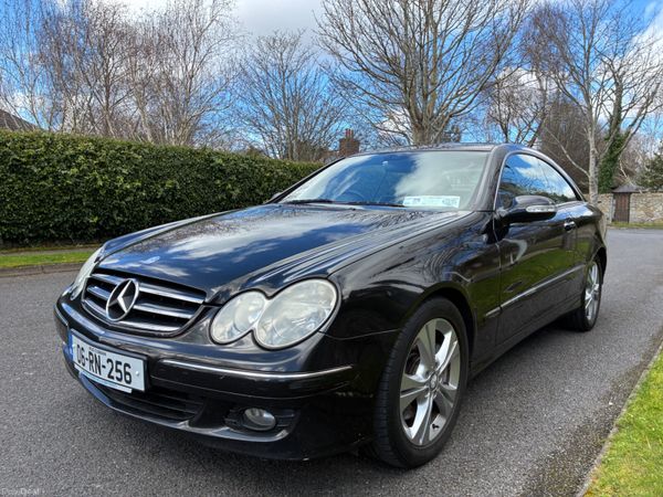 Mercedes-Benz CLK Coupe, Petrol, 2006, Black