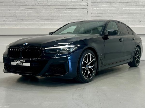 BMW 5-Series Saloon, Diesel Hybrid, 2022, Black